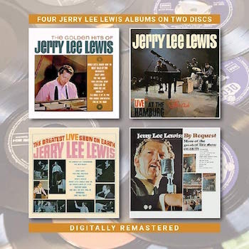 Lewis ,Jerry Lee - 4on2 The Golden Hits Of ../ Live At The..+ 2 - Klik op de afbeelding om het venster te sluiten